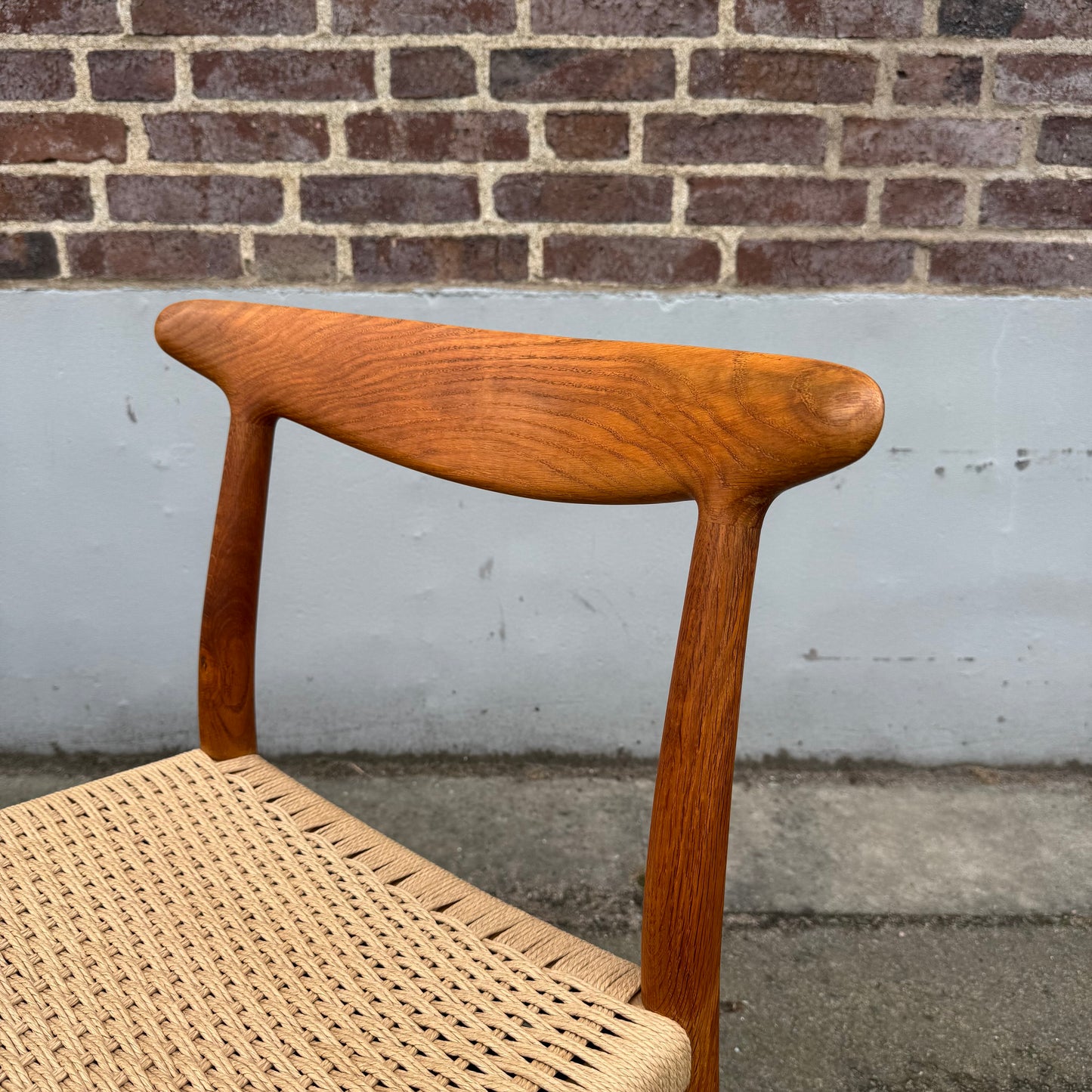 Set med 4st ”W2” stolar av Hans J. Wegner för C.M. Madsen