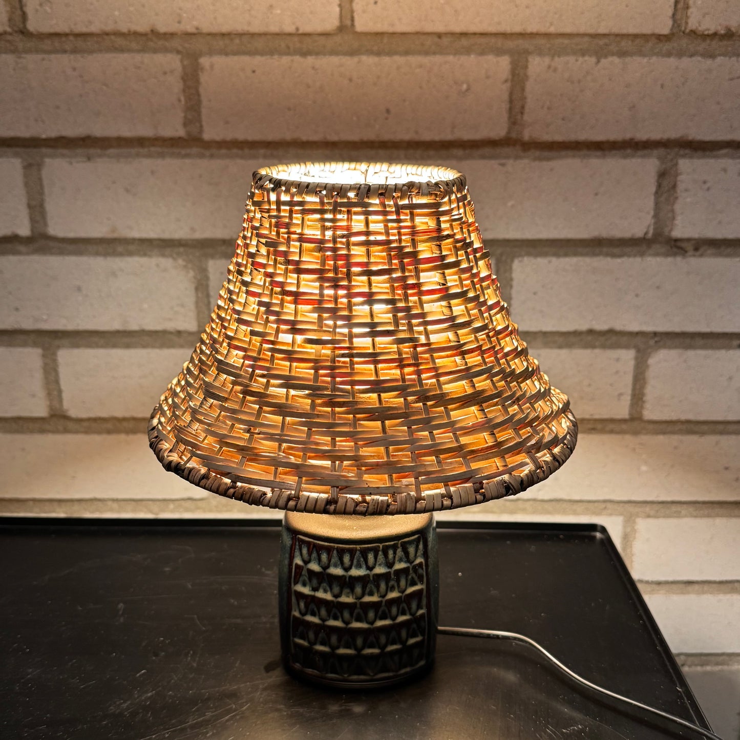 Bordslampa i stengods, Einar Johansen för Søholm