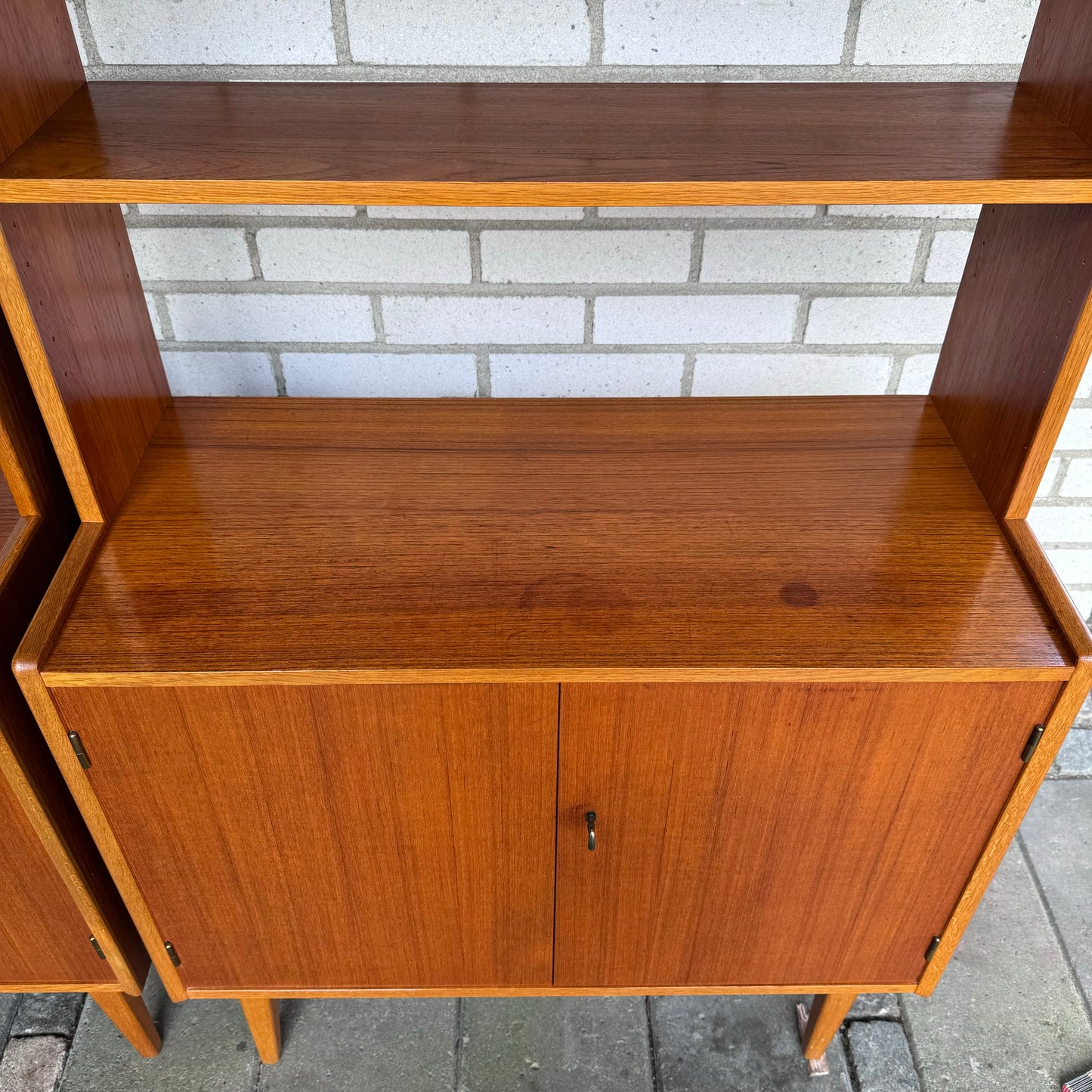 Bookshelf with storage