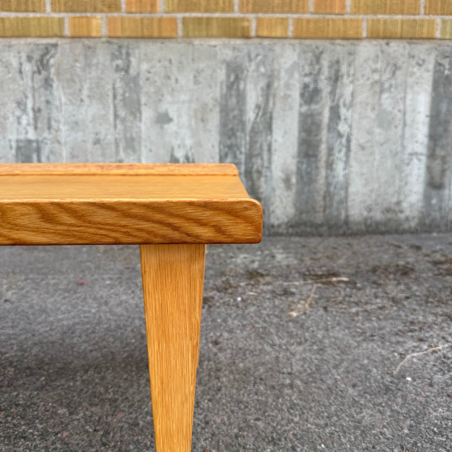 Bordet/bänken ”Novett” av Erik Wørtz för IKEA