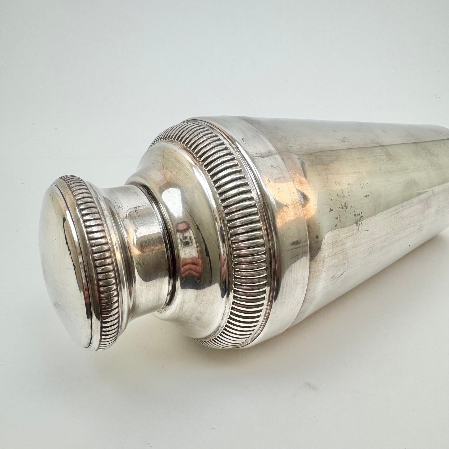 Fransk silverplatterad cocktailshaker