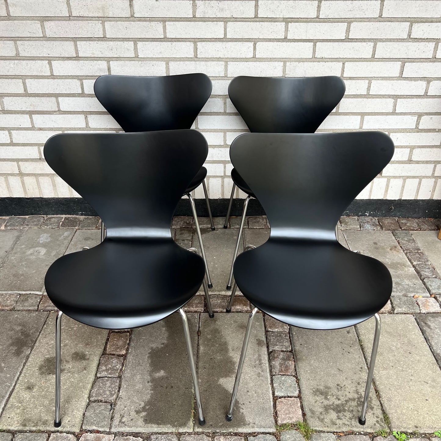 Set of 5 Series 7 by Arne Jacobsen for Fritz Hansen