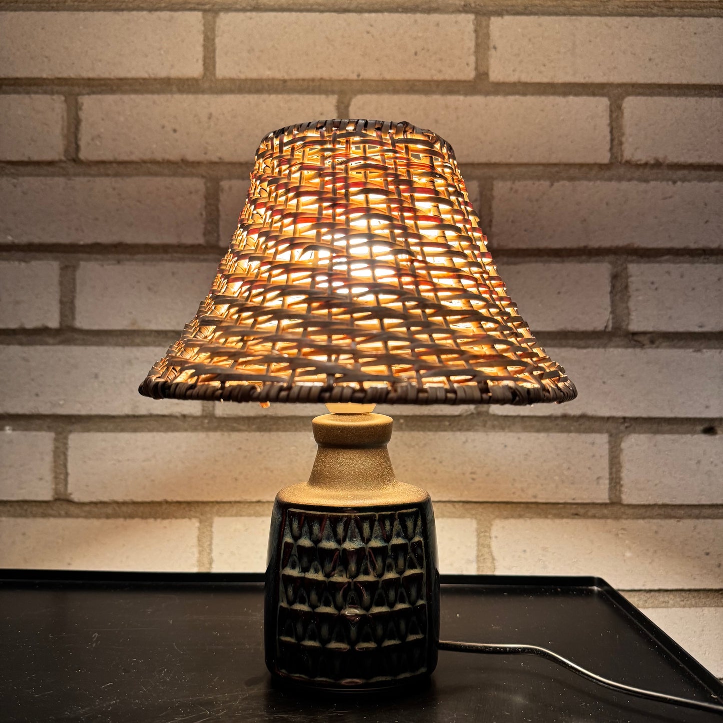 Bordslampa i stengods, Einar Johansen för Søholm