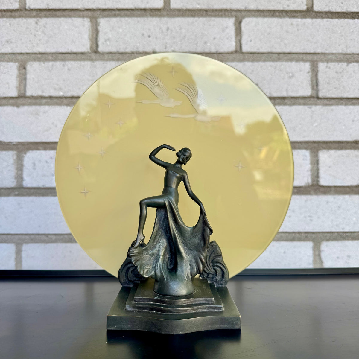 Bordslampa, ”Modell 1-2481” av Malmö Metallvarufabrik