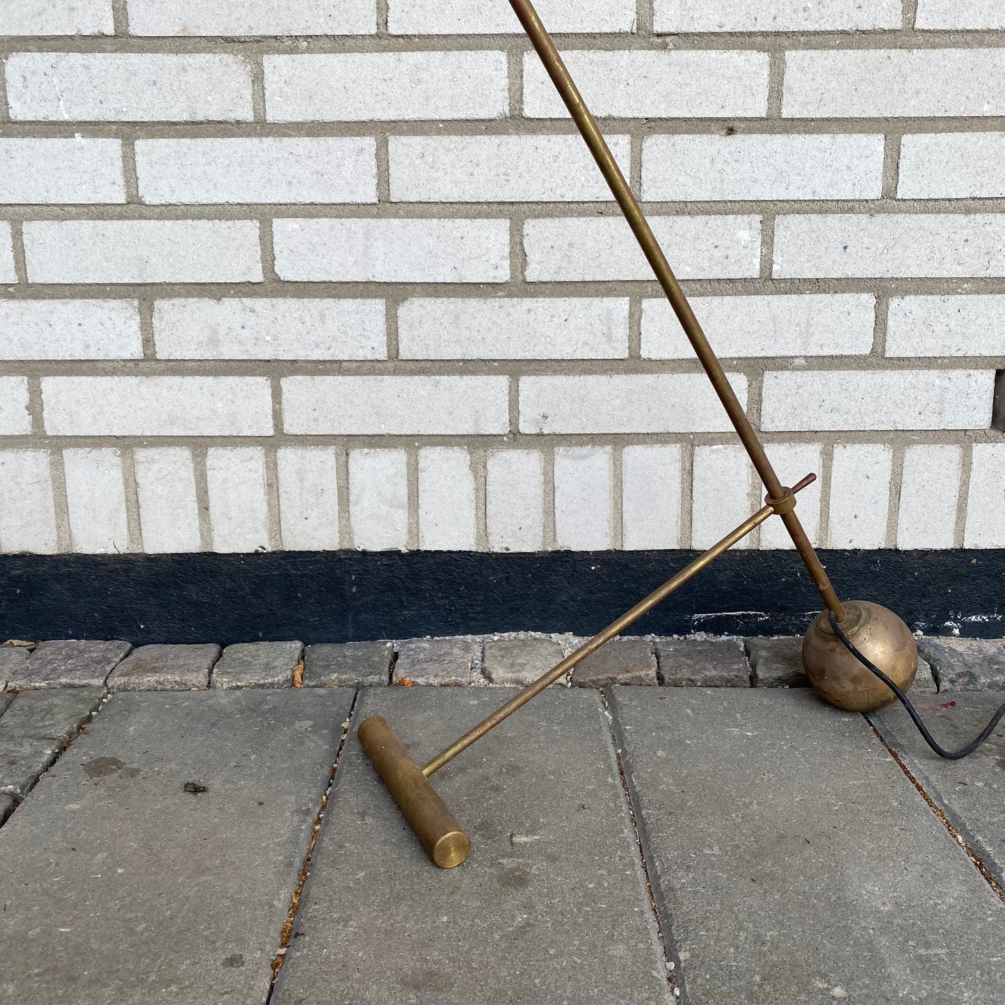 1960s floor lamp in Stilnovo style