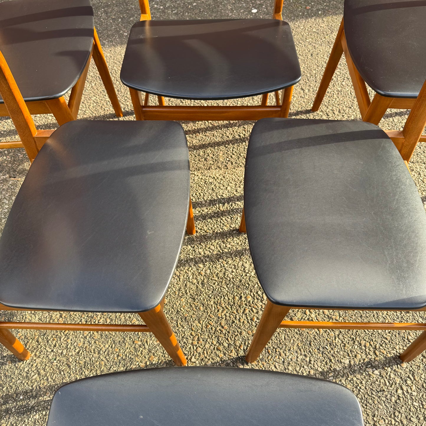 Set med 6st stolar från SAX Møbelfabrik