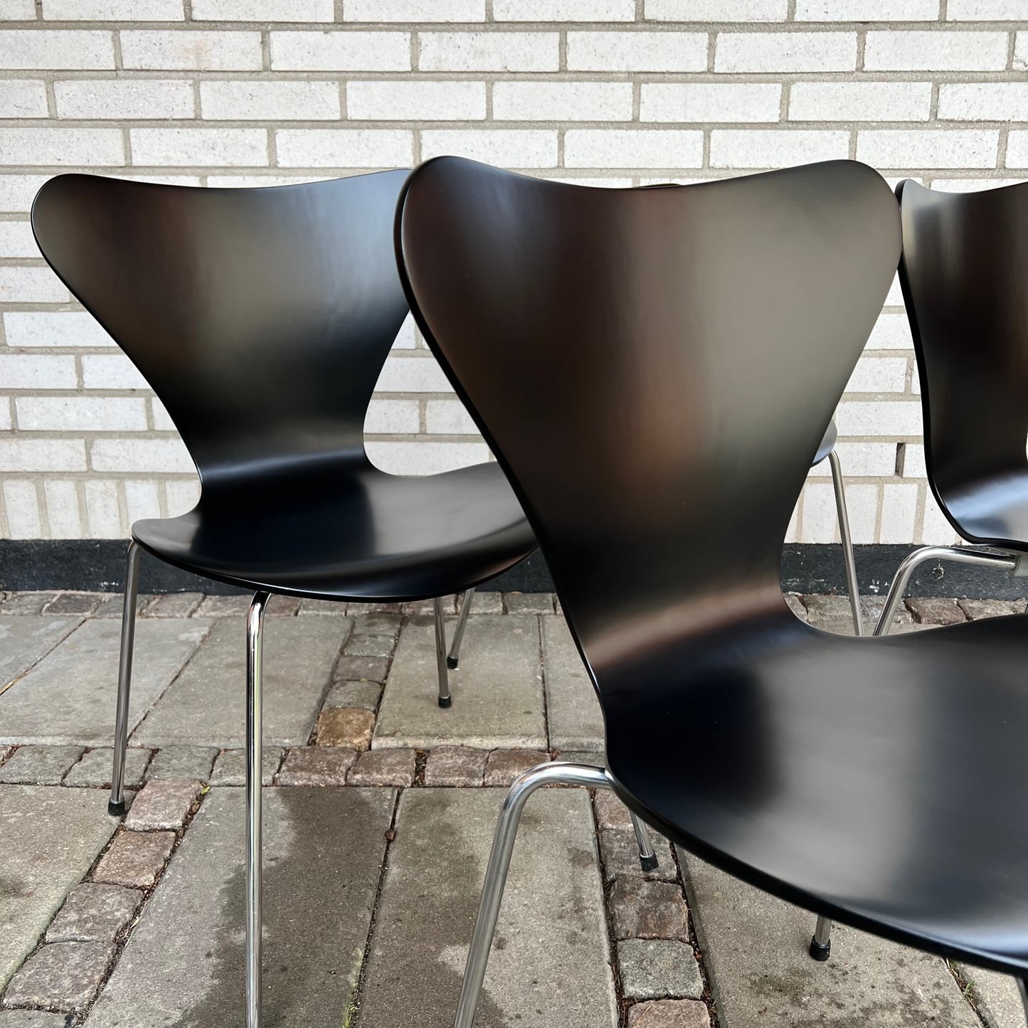 Set of 5 Series 7 by Arne Jacobsen for Fritz Hansen