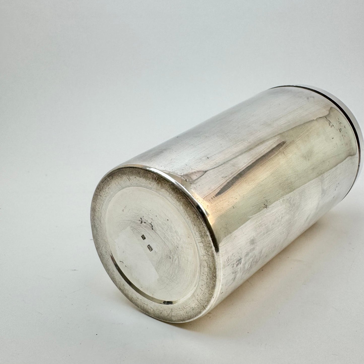 Fransk silverplatterad cocktailshaker
