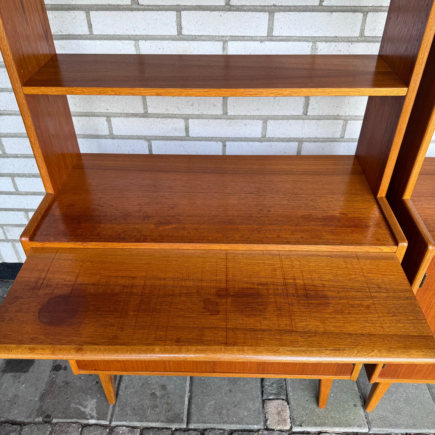 Bookshelf with storage