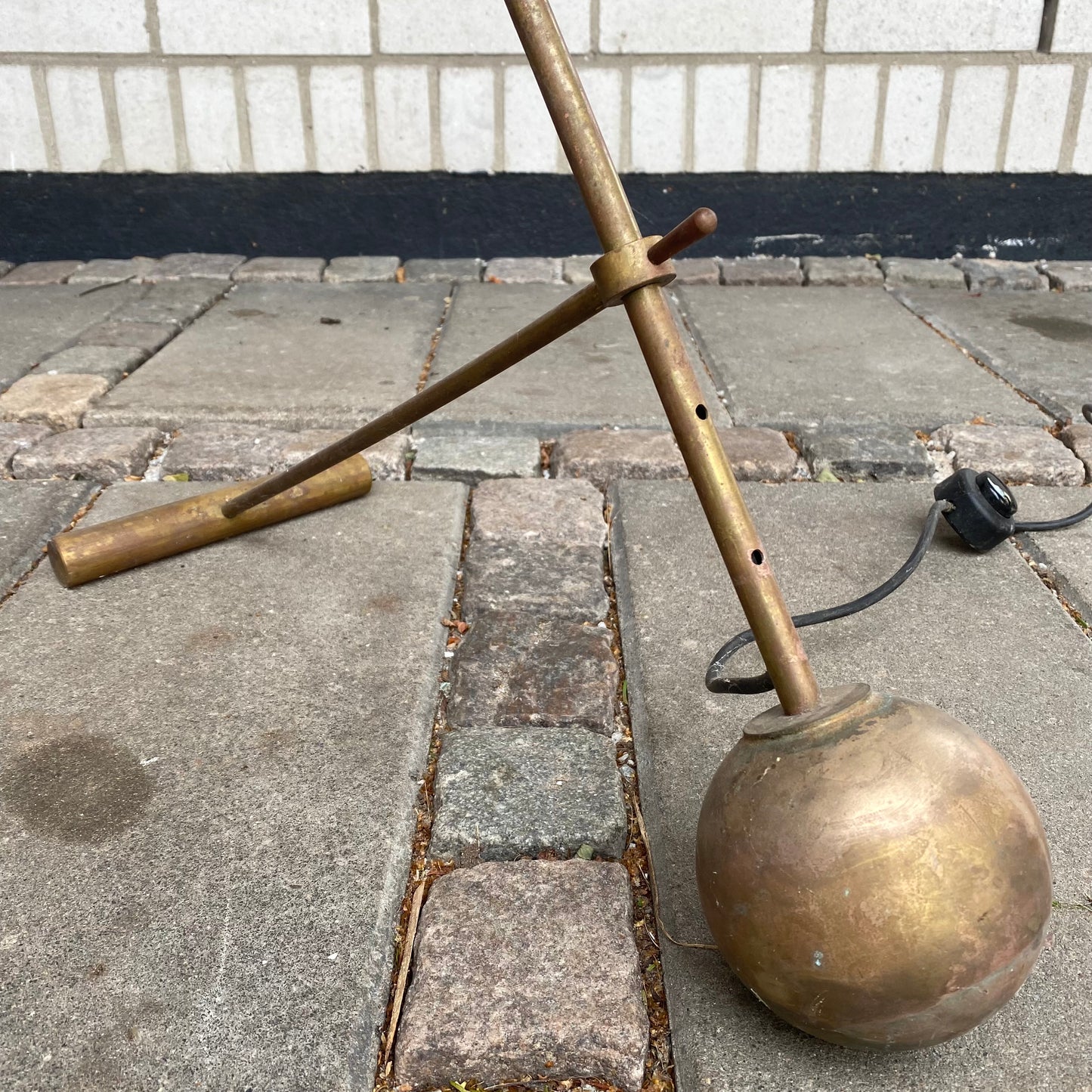 1960s floor lamp in Stilnovo style