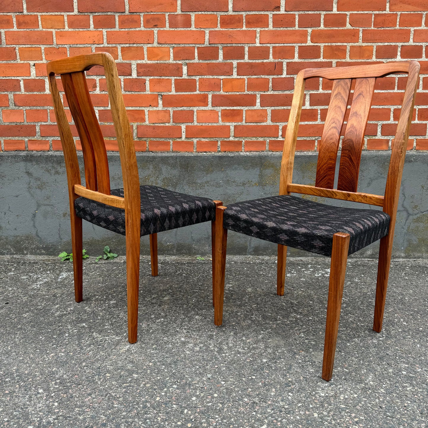 Set of 6 dining chairs by Troeds Bjärnum