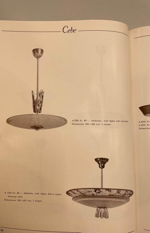 Modell A2326 från Cebe/ASEA, 1943