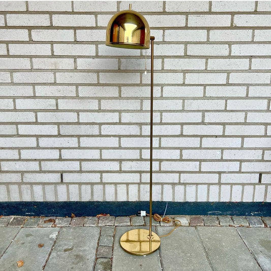 Brass floor lamp G-075 by Eje Ahlgren