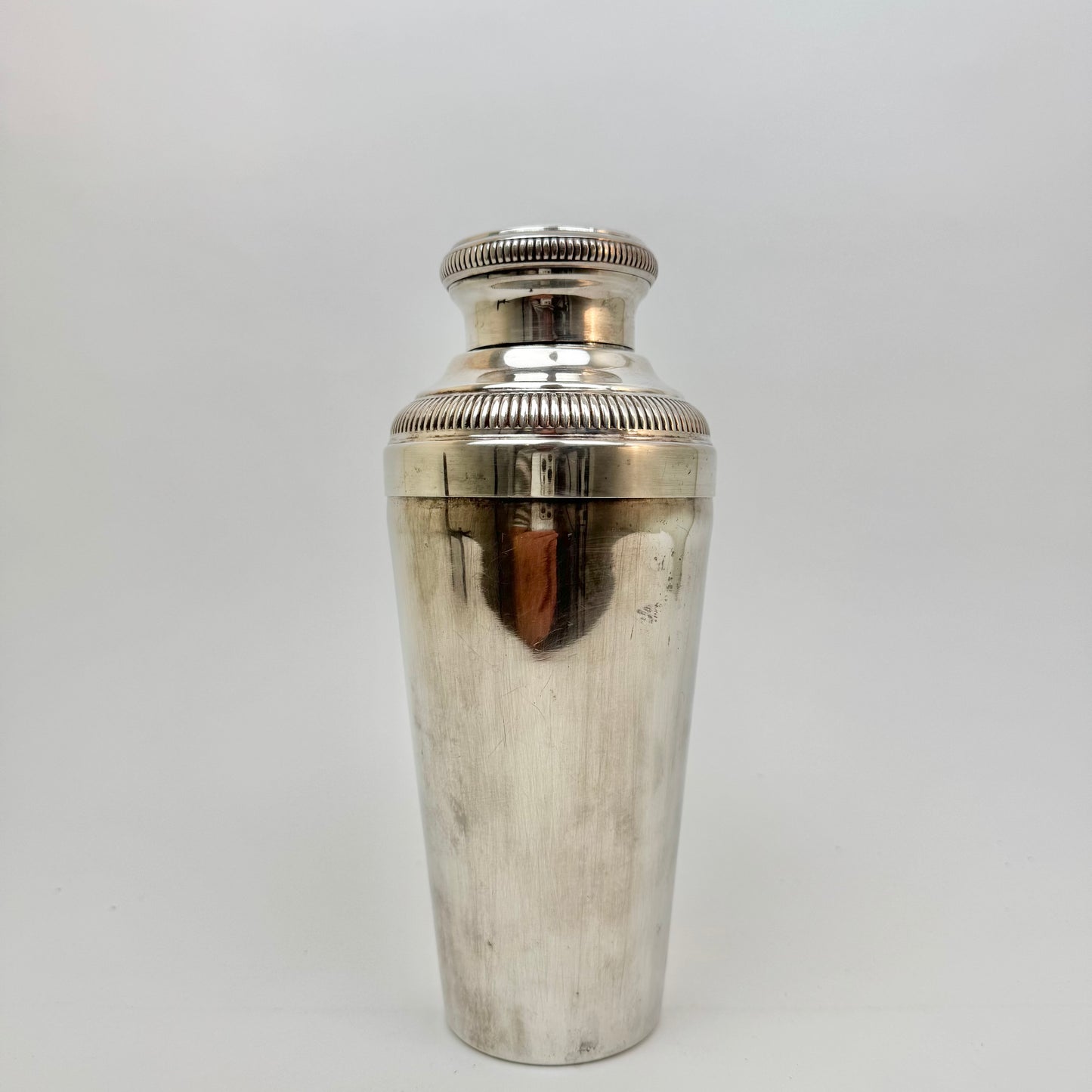 Fransk silverplatterad cocktailshaker