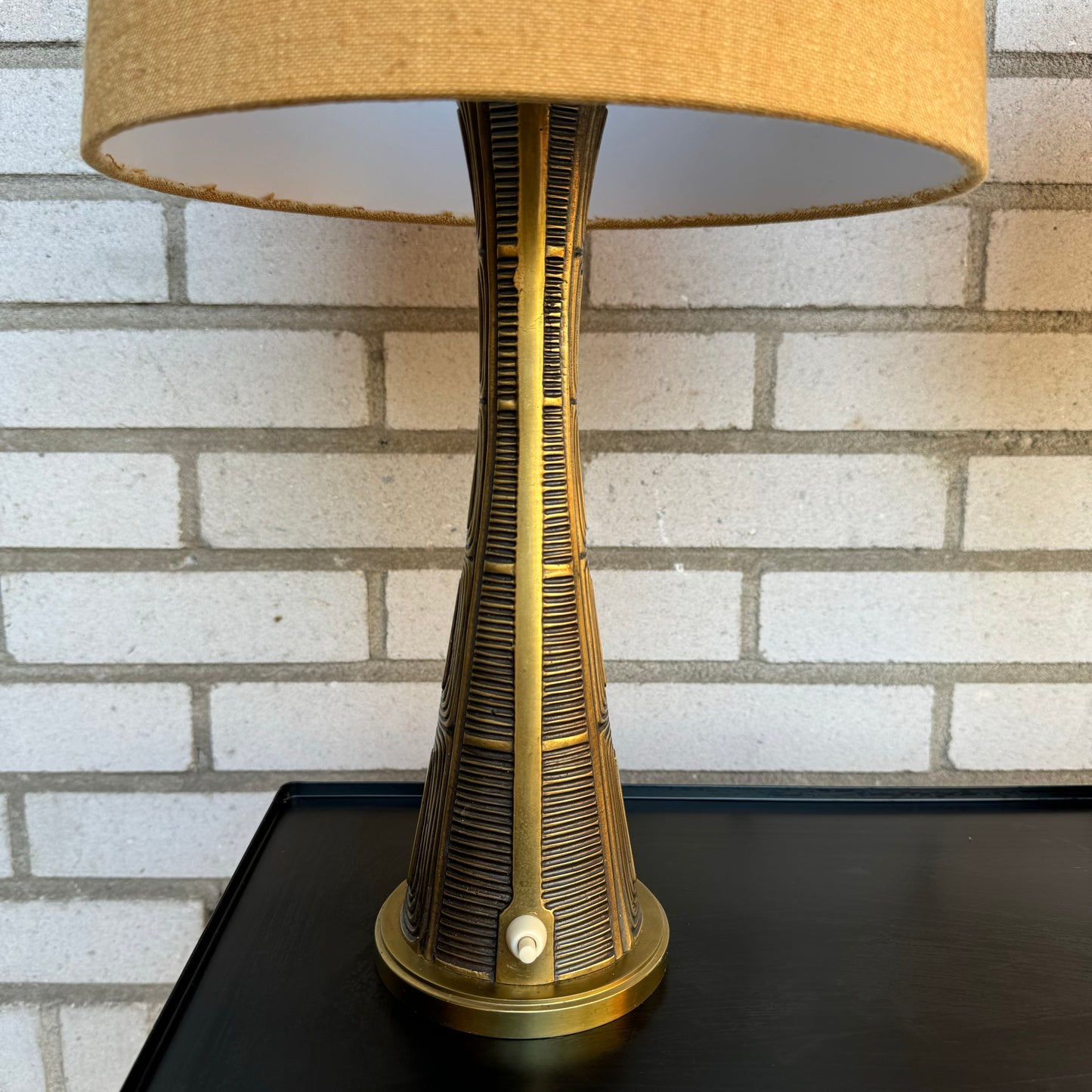 Pair of the table lamps by Sonja Katzin