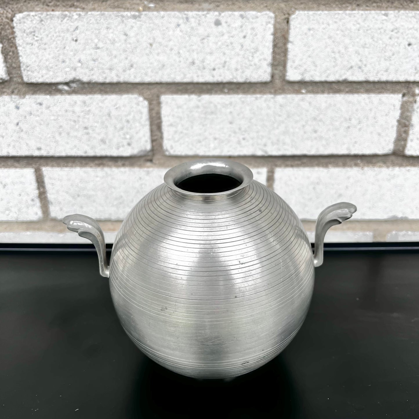 Pewter vase by Sylvia Stave