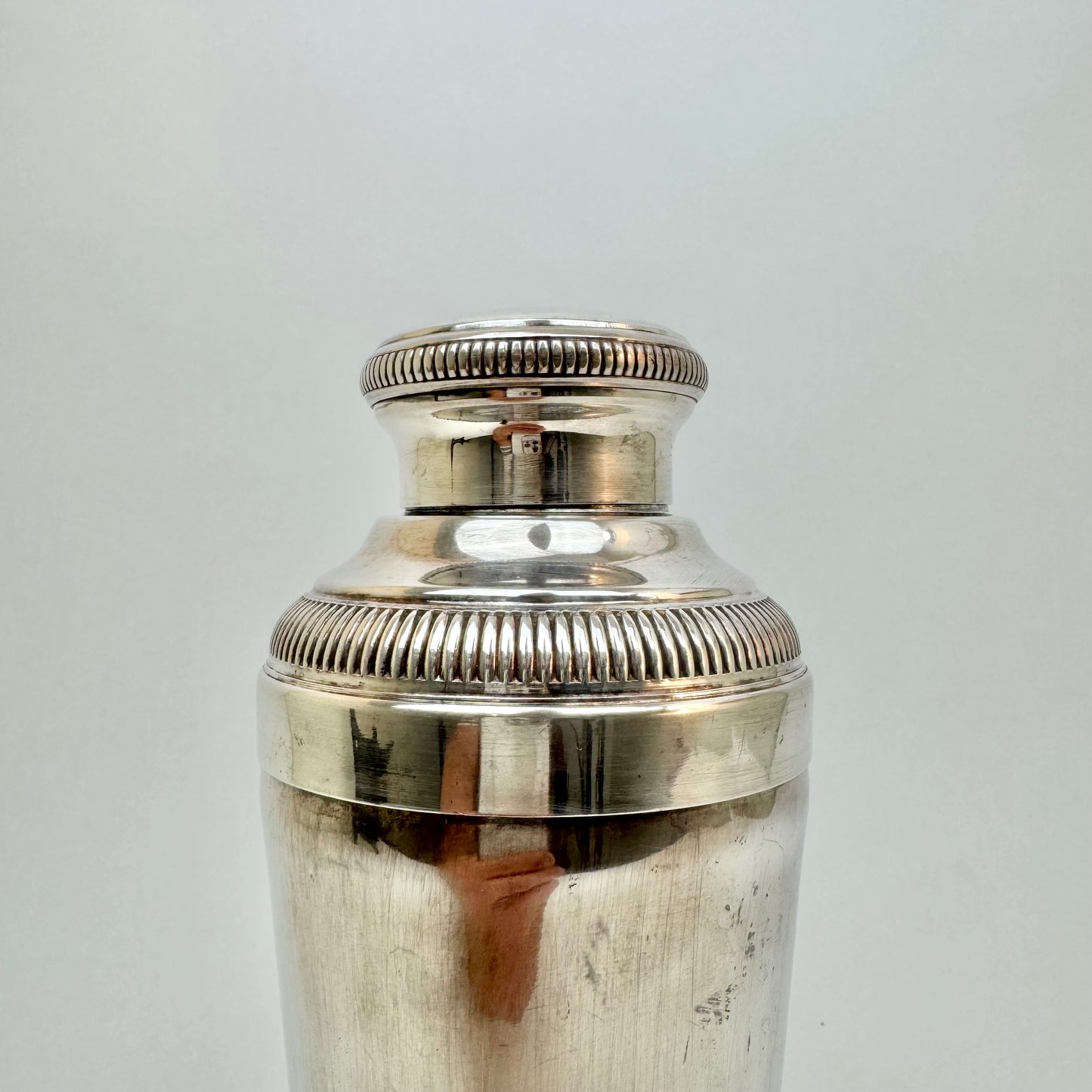 Fransk silverplatterad cocktailshaker