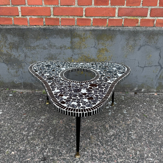Side table with mosaic