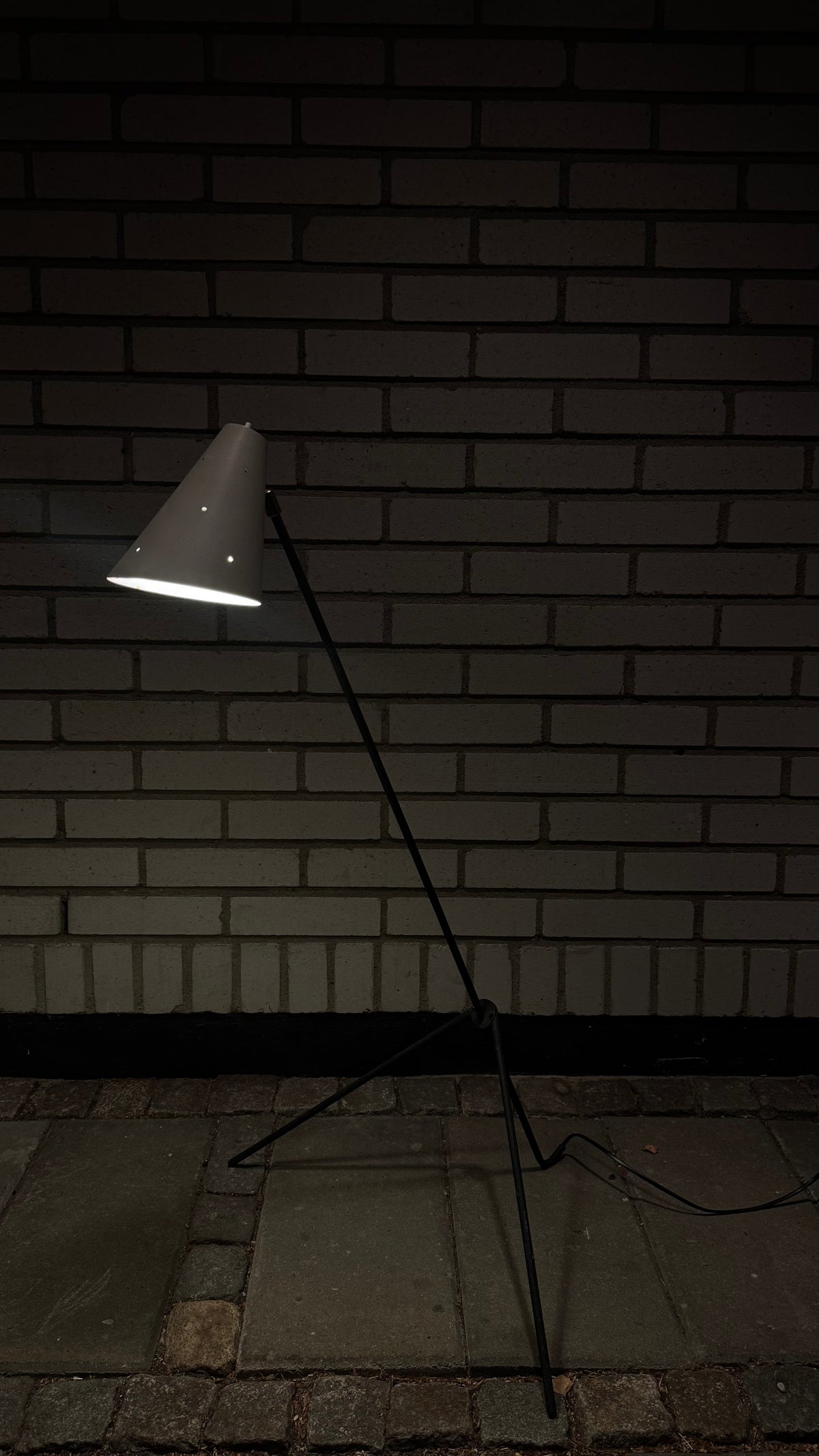 Trebent 50-tals lampa