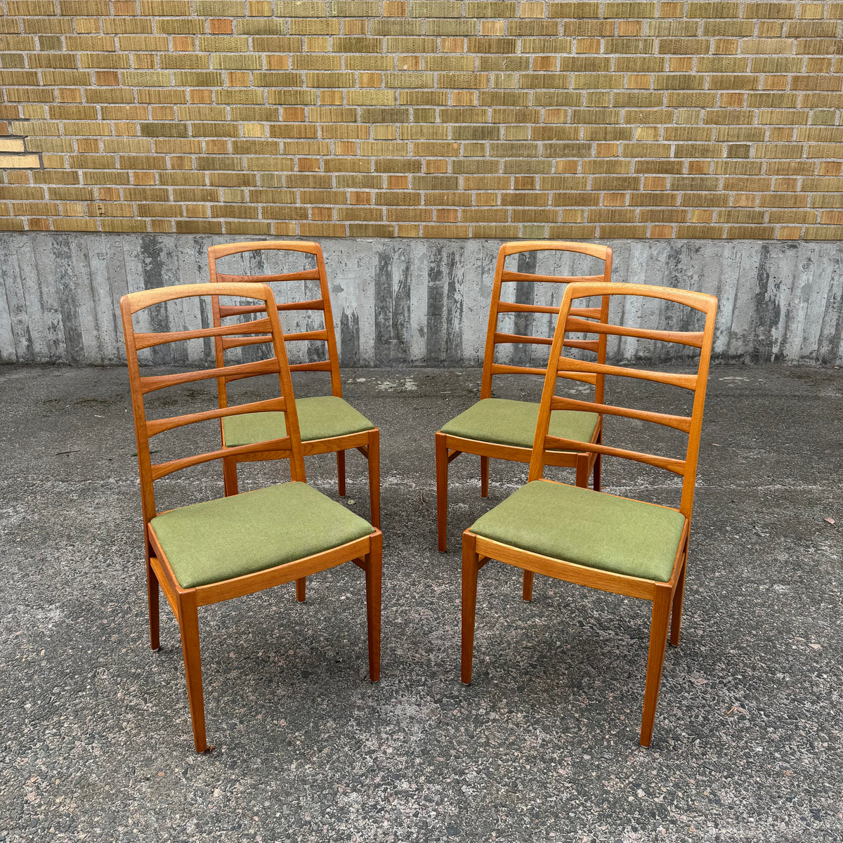Set med 4st ”Reno” stolar av Bertil Fridhagen för Bodafors