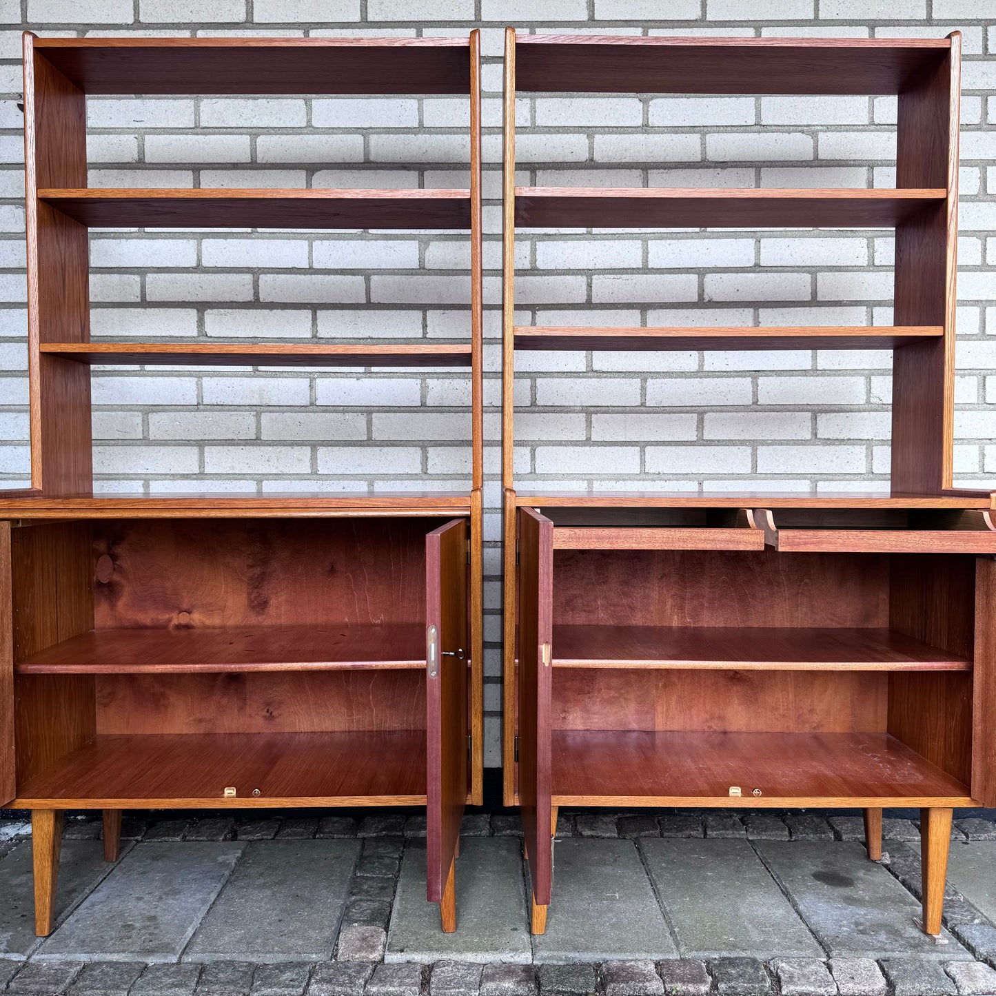 Bookshelf with storage