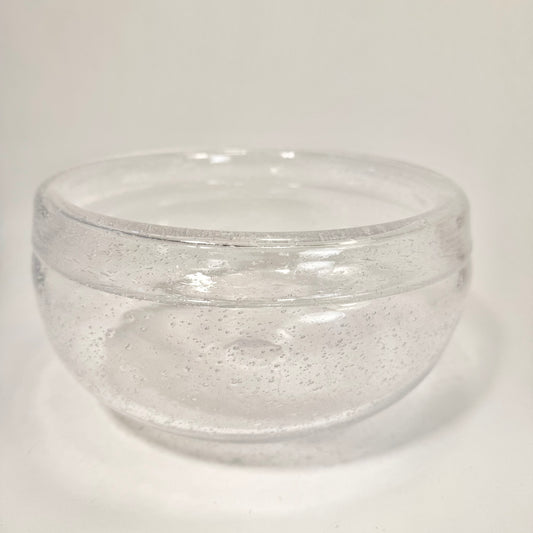 Skål av Erik Höglund för Boda glasbruk