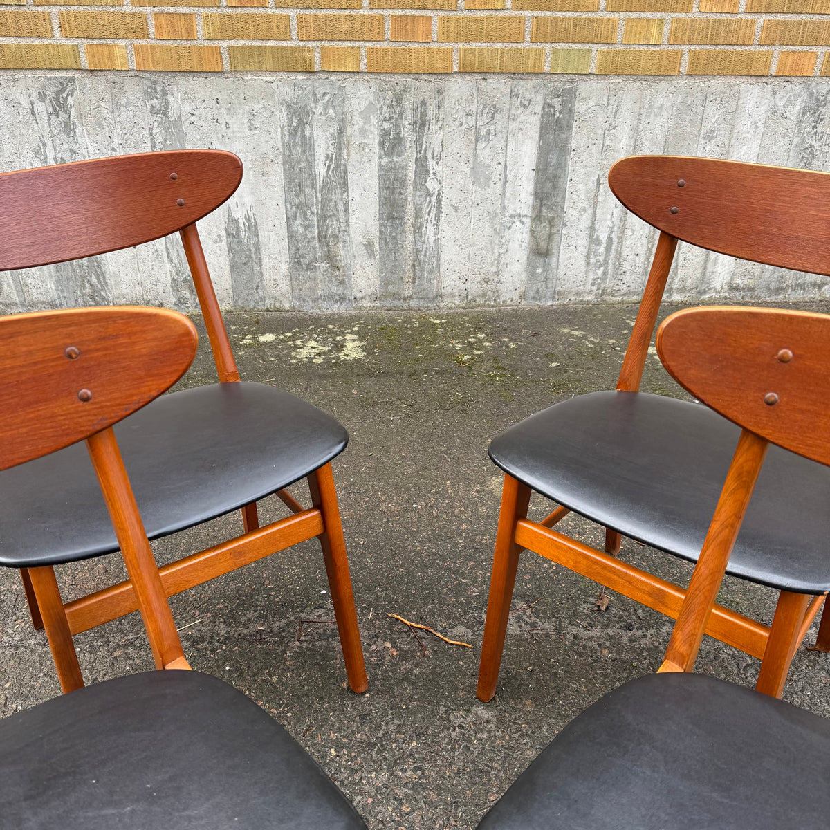 Set med 4st stolar från Farstrup