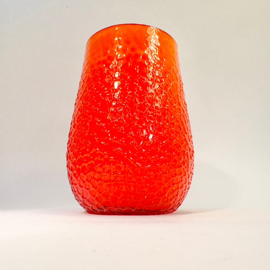 Orange vas från Elme glasbruk