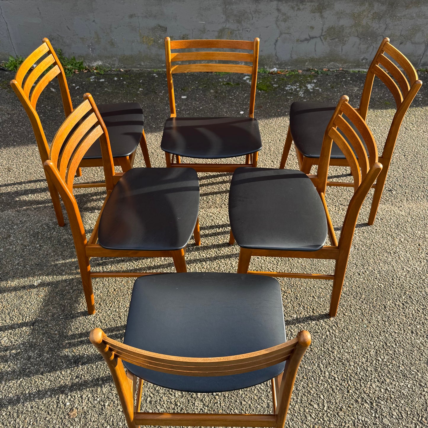 Set med 6st stolar från SAX Møbelfabrik