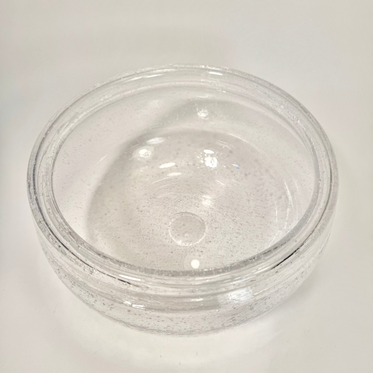 Skål av Erik Höglund för Boda glasbruk