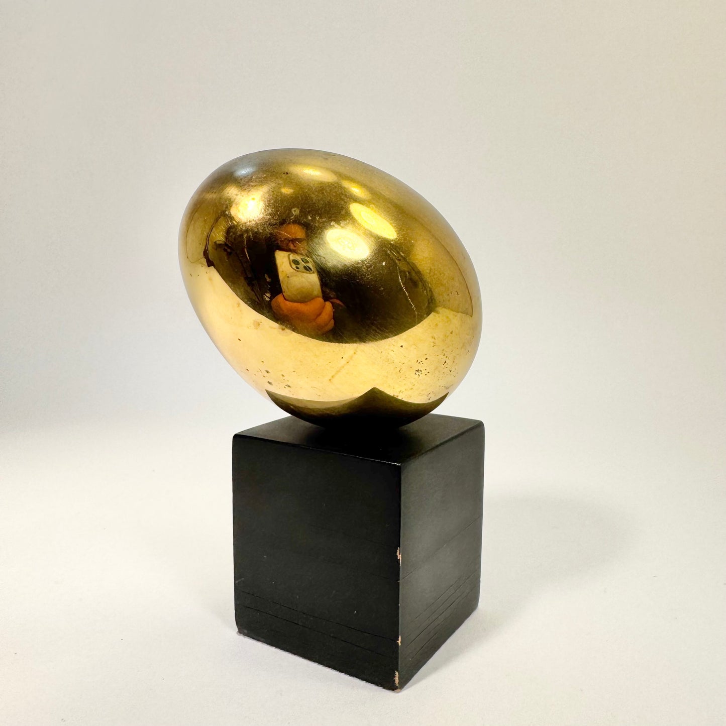 Mässing ägg från Scandia Present