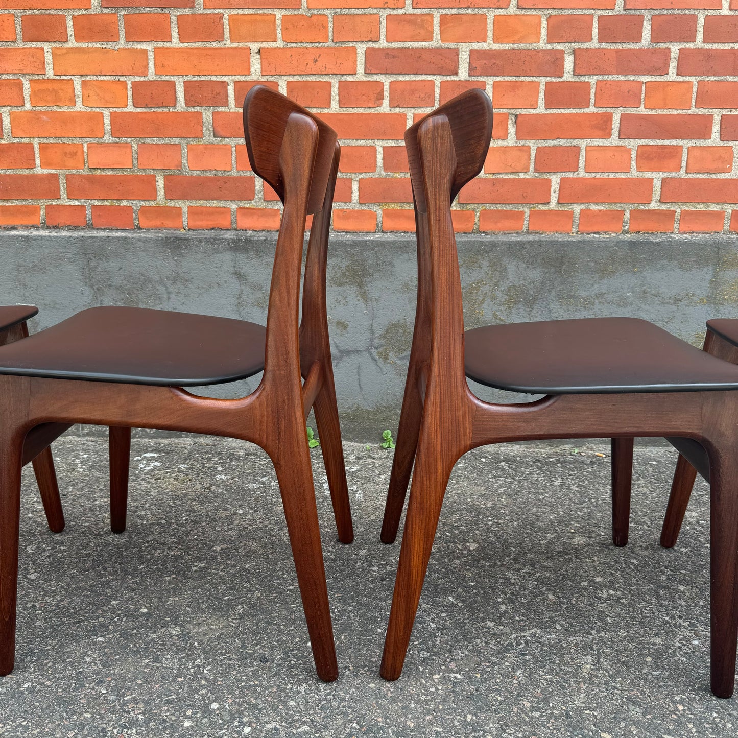 Set of 4 chairs from Schønning & Elgaard