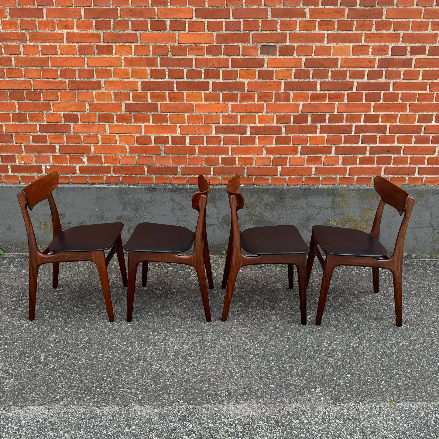 Set of 4 chairs from Schønning & Elgaard