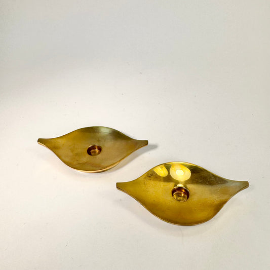 Ljustakar i mässing av Carl M för Cohr Sølv