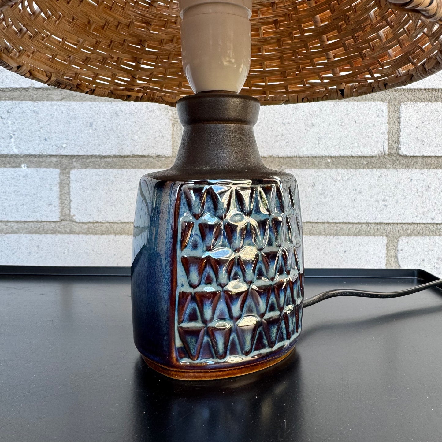 Bordslampa i stengods, Einar Johansen för Søholm