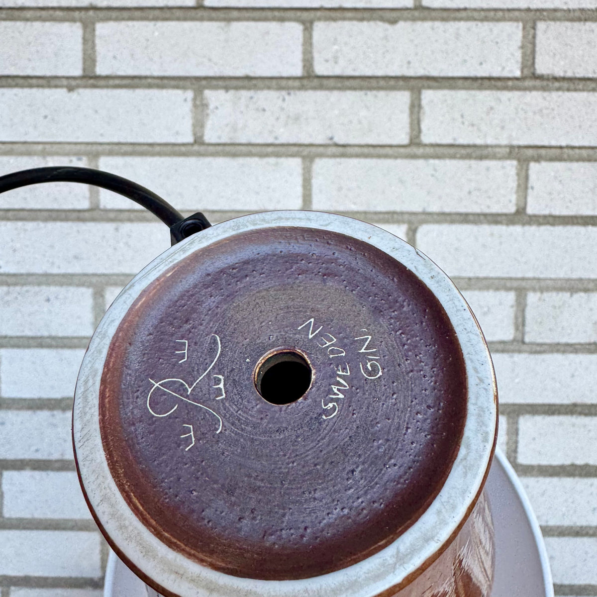 Bordslampa av Gunnar Nylund för Rörstrand