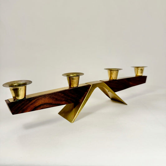 Mid century modern candle holder