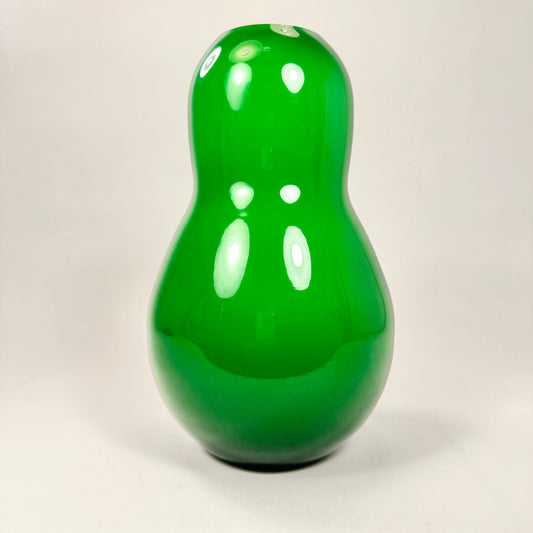 Green vase