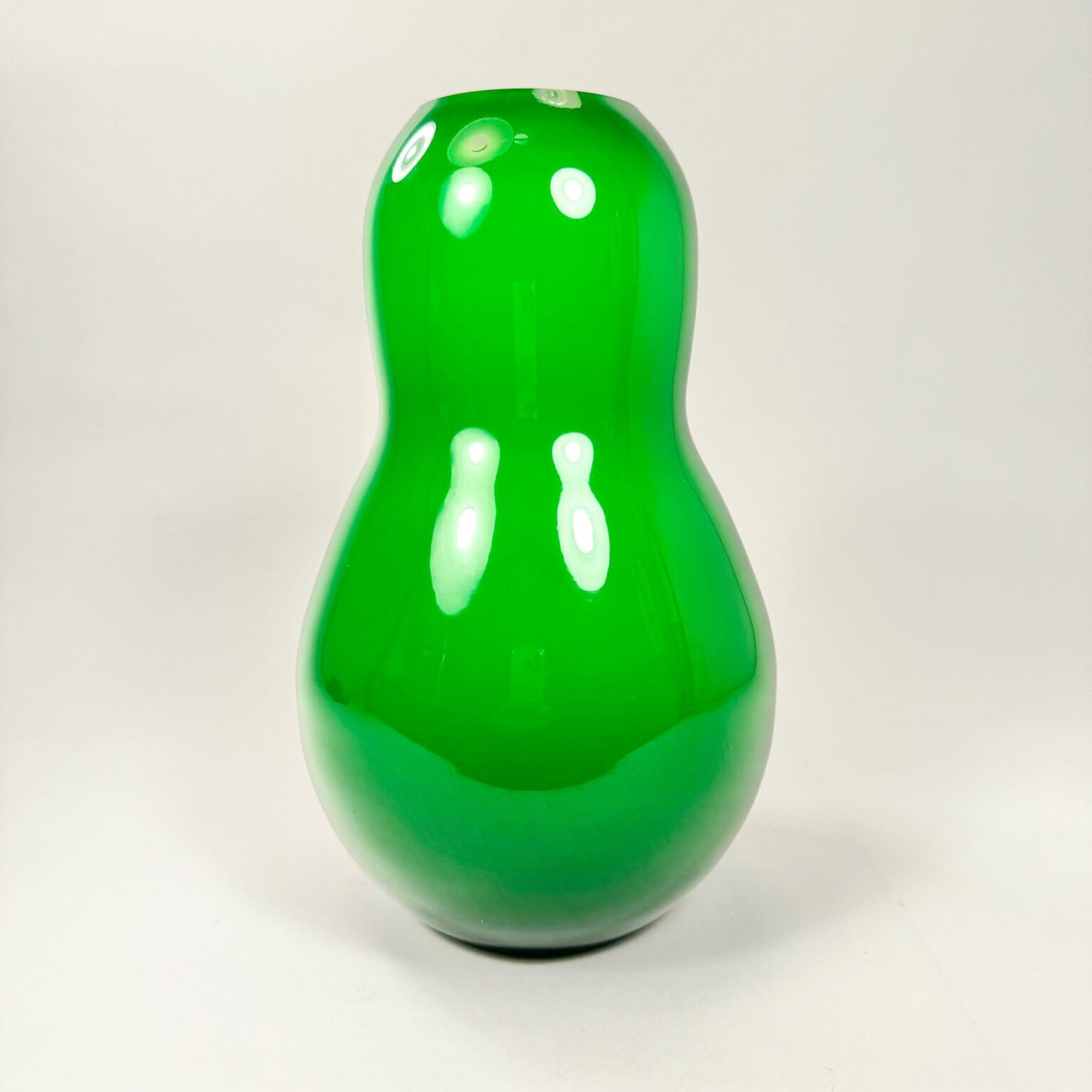 Green vase