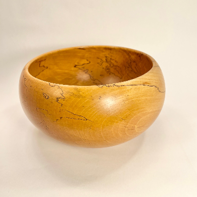 Bowl in wood by Gösta Israelsson